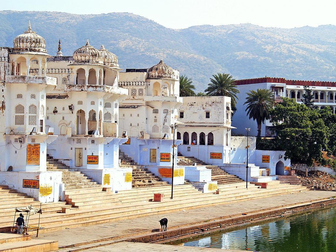Anandam Palace Pushkar بوشكار المظهر الخارجي الصورة